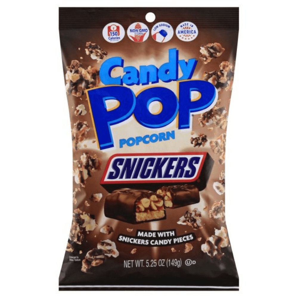 Candy Pop Popcorn Snickers  Acquista da My American Shop