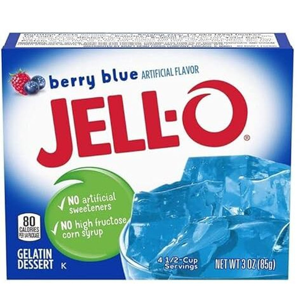Jell-O Gelatin Berry Blue