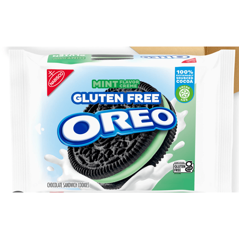 Oreo Roll Sandwich Cookies Gluten Free Mint