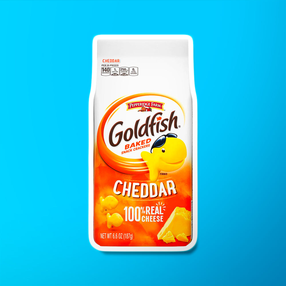 Pepperidge Farm Goldfish Crackers Cheddar - My American Shop France