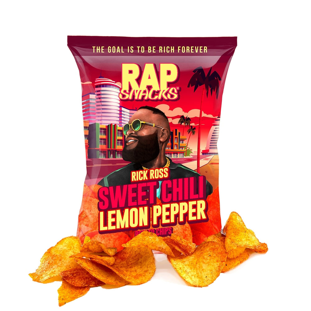 Rap Snacks Chips Rick Ross Sweet Chili & Lemon Pepper