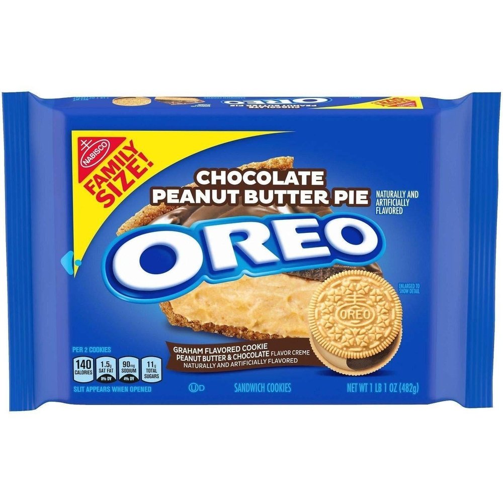 OREO CHOCOLATE PEANUT BUTTER FAMILY SIZE - My American Shop