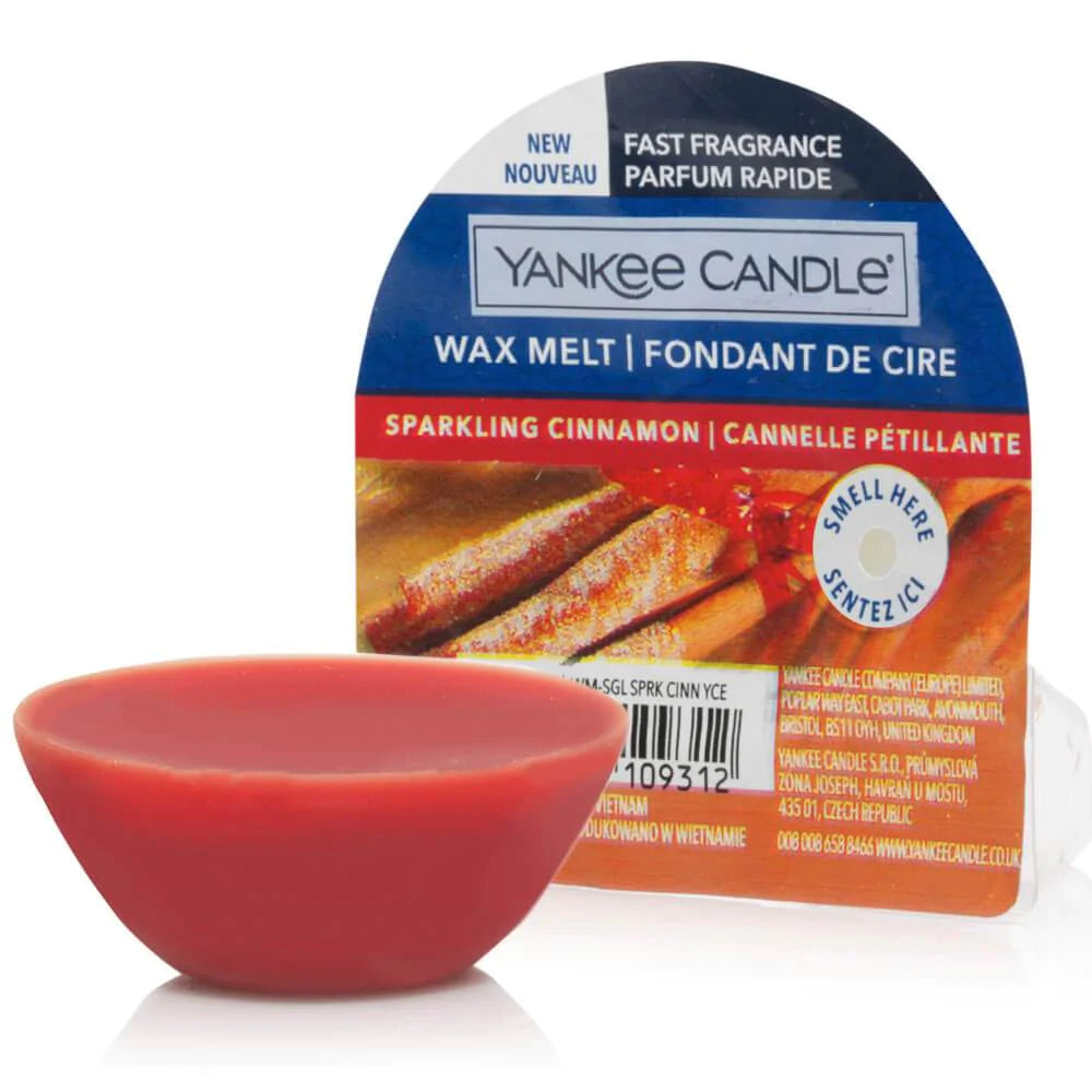 Yankee Candle Fondant de cire Cinnamon Stick - My American Shop